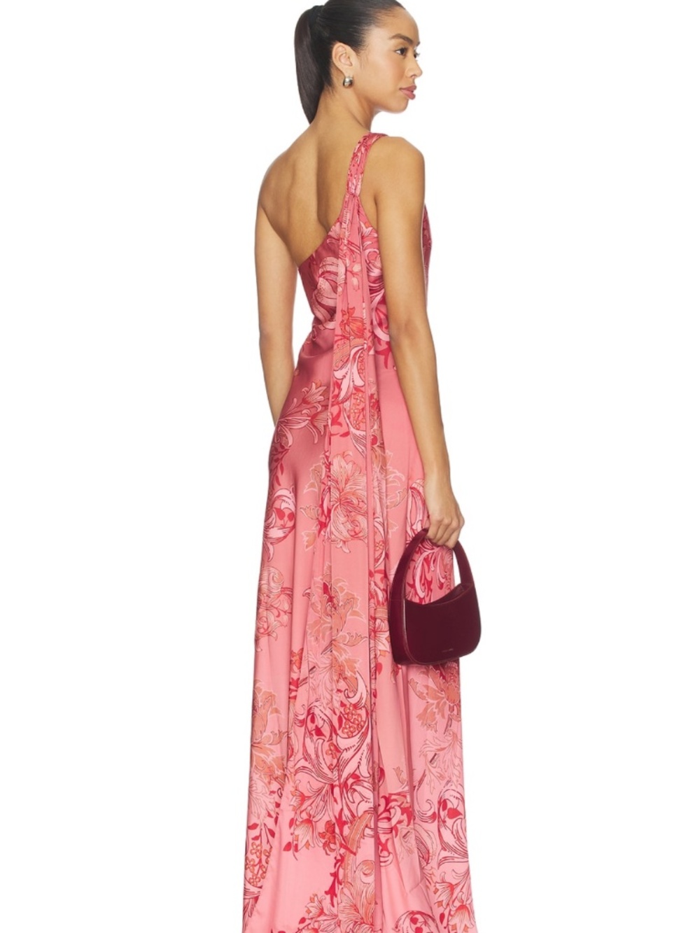 Hemant and Nandita One Shoulder Gown